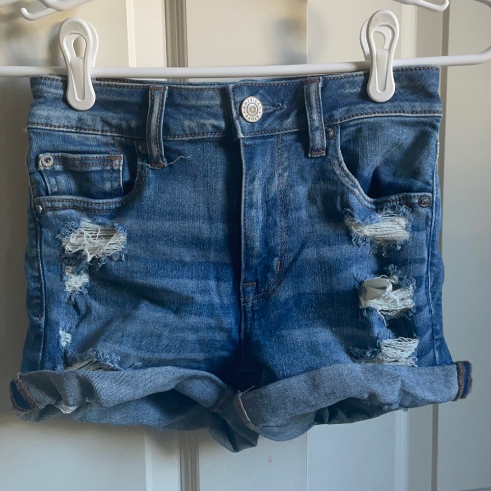 American Eagle Hi-Rise Shortie